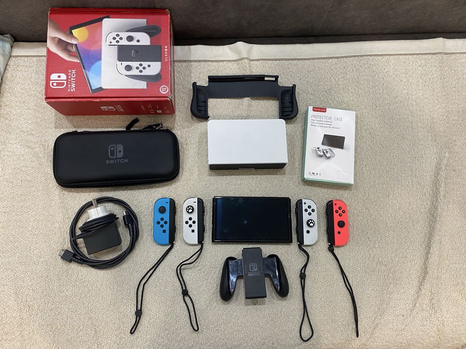 Nintendo Switch Oled 64/400гб прошитая
