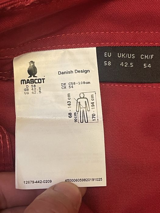 Pantaloni munca/workwear barbati Mascot marimea 3XL