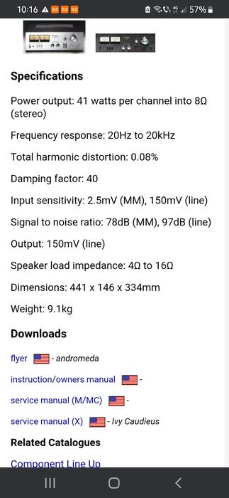 Amplificator Technics SU 7300k