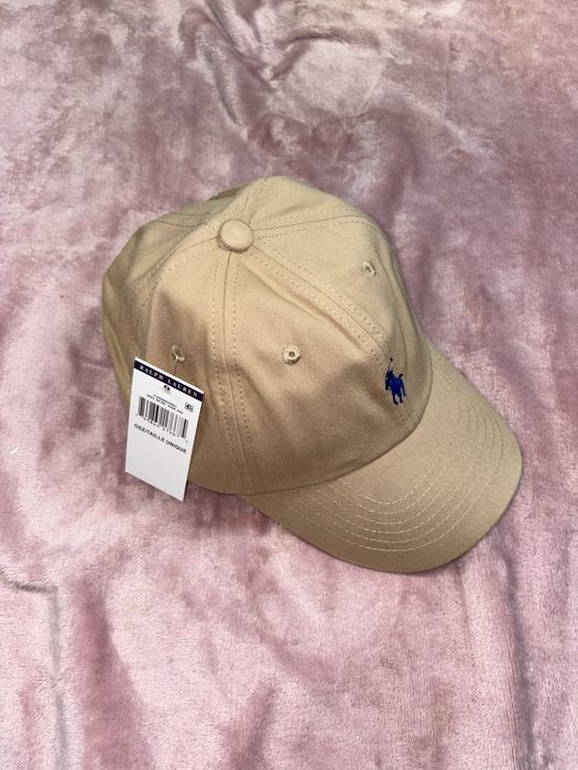 Sapca Polo Ralph Lauren Bej Maro Noua Nepurtata