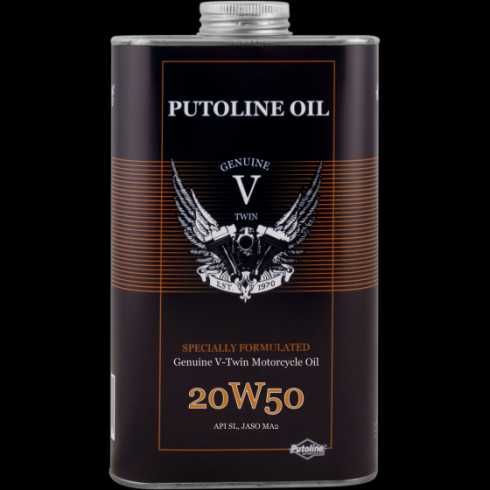 Мото Синтетично масло PUTOLINE Genuine V-Twin SAE 20W-50