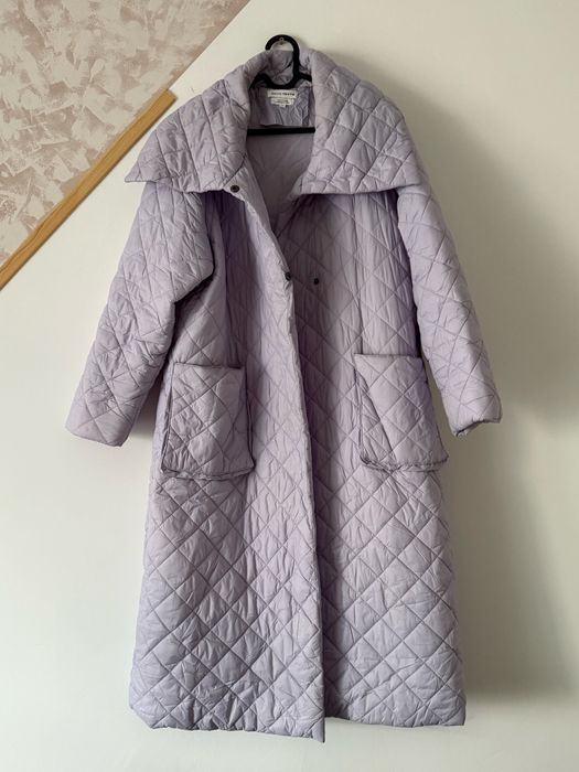 Geaca lila lunga cu buzunare Native Youth