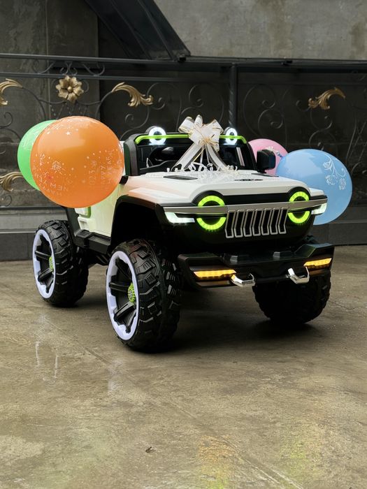 Детский электромобиль Jeep WN-502 12V, пульт, микрофон