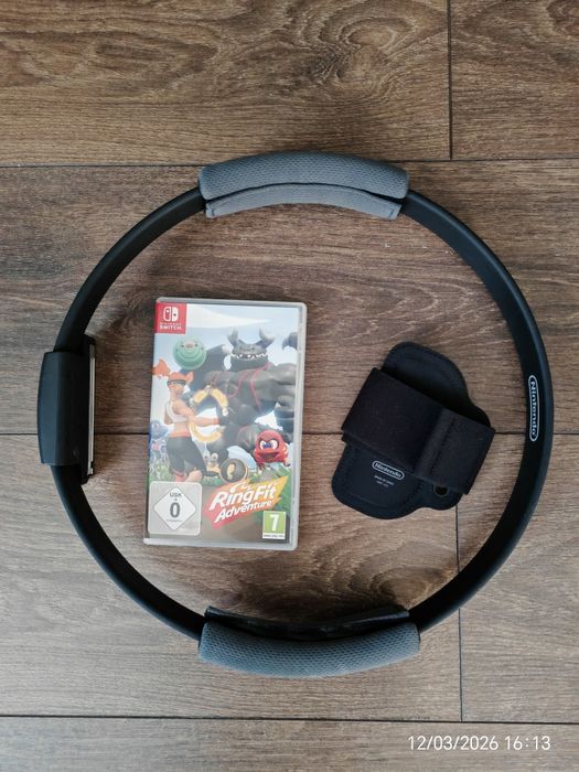Nintendo Switch OLED + RingFit Adventure  + Accesorii