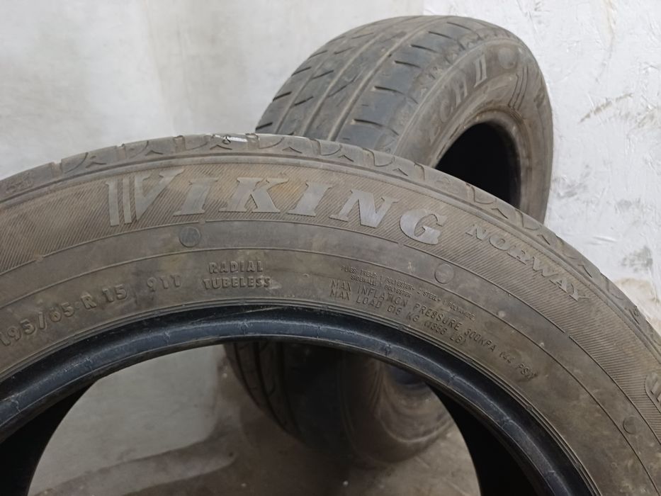 Шины 195/65 R15 Viking пара.