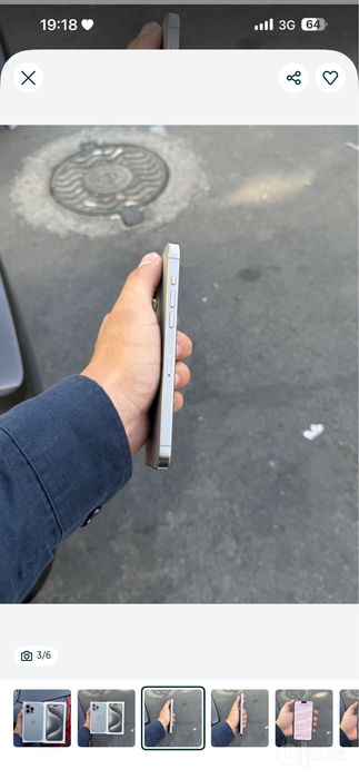 Iphone 15 pro max 256 83%