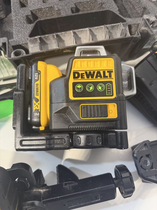 Laser dewalt 360 grade raza verde cu receptor