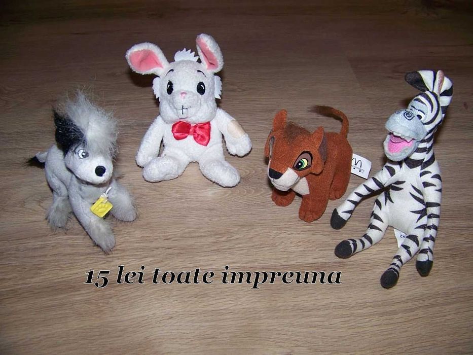 Jucarii plus mici si mari