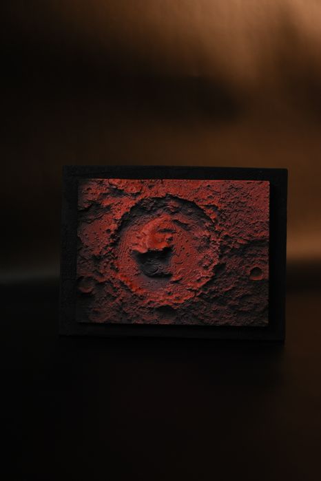 Сувенир - кратер Гейла, Марс.