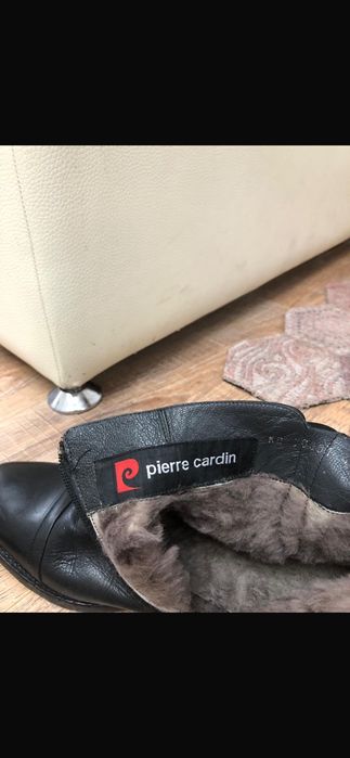 Сапоги мужские кожаные