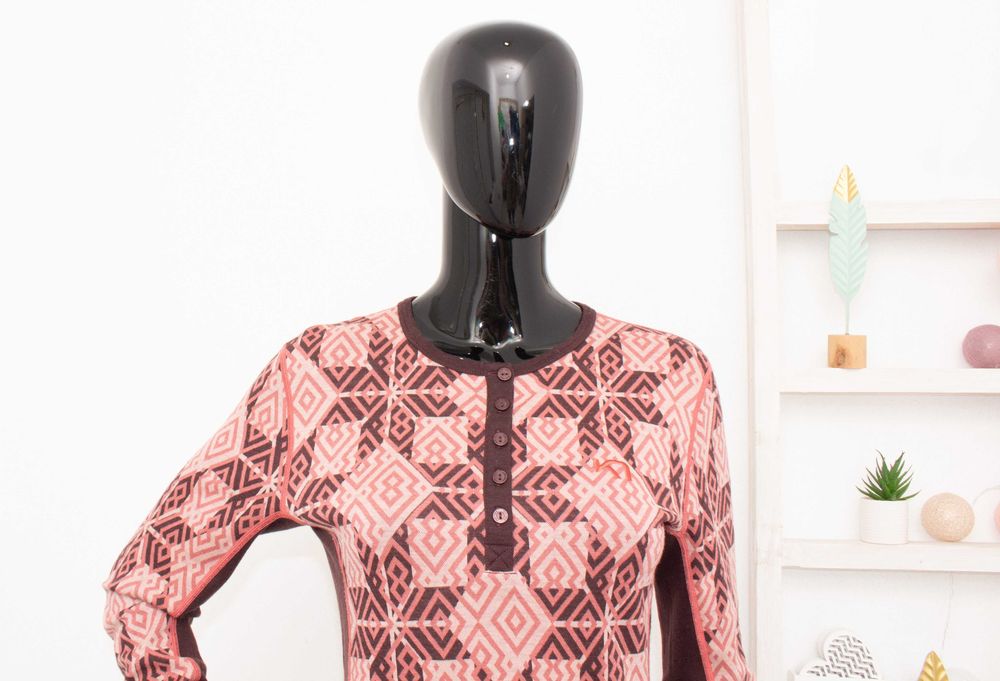 Kari Traa дамска мерино блуза термо бельо 100% мериносна вълна L