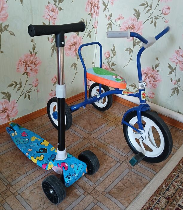 Балдырған велик и самокат