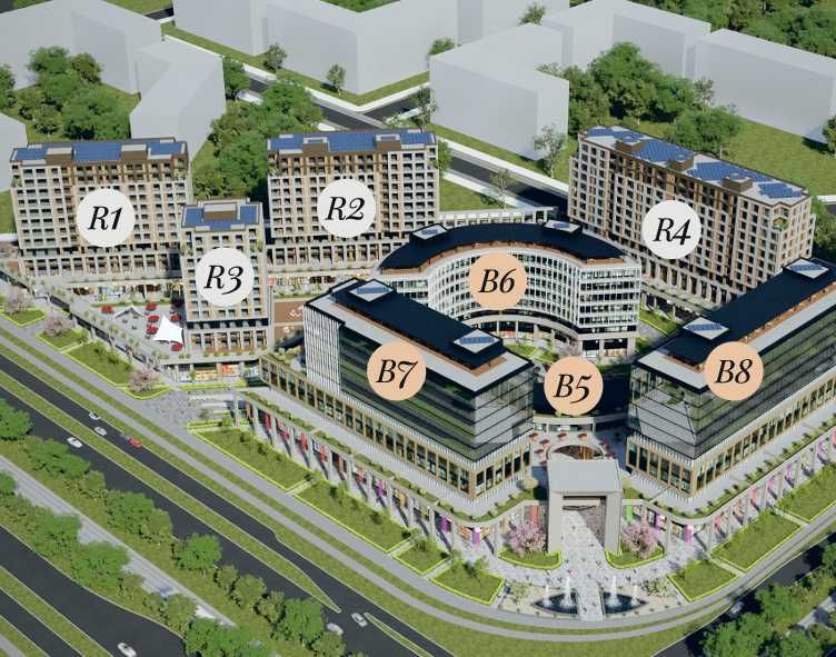 Квартиры в центре нового Ташкента от застройщика