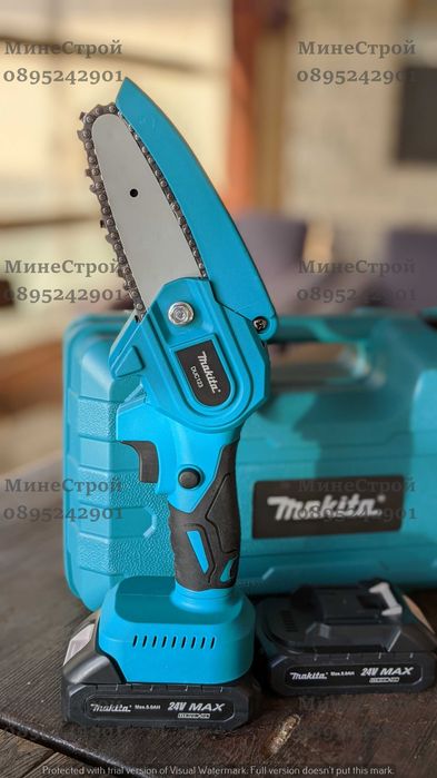 Акумулаторна резачка за клони Makita 24v 5ah с 2 батерии МАКИТА