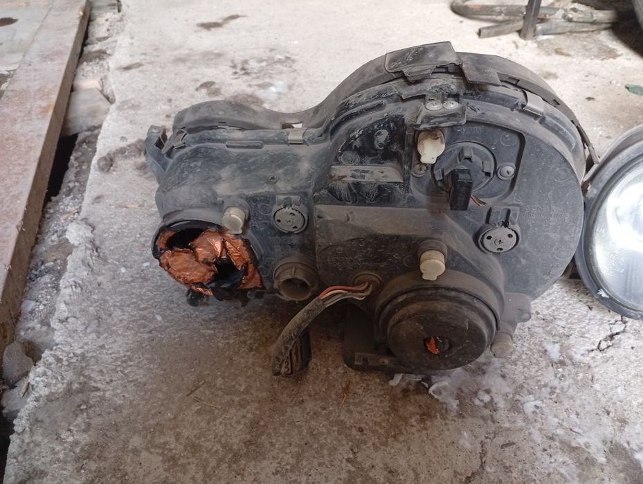 Фары от Мерседес W210 рейстаил.