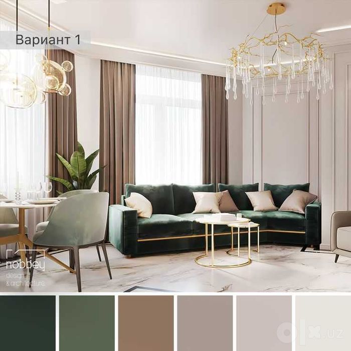 Dizayner Toshkent — uy, kvartira, interyer dizayni, 3D render