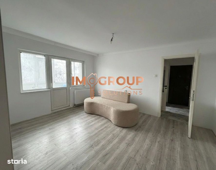 Apartament cu 2 camere -etaj intermediar - renovat complet