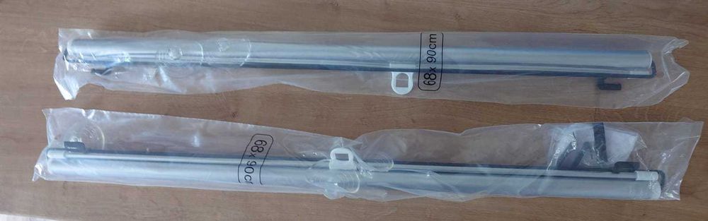 Set 2 parasolare auto retractabile 68x90cm