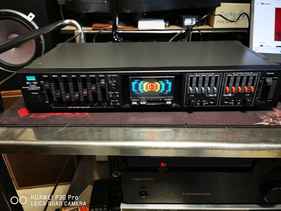 Egalizator grafic Sansui RG 707