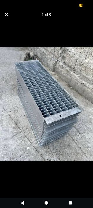 Vând gretare zincate sau trepte zincate