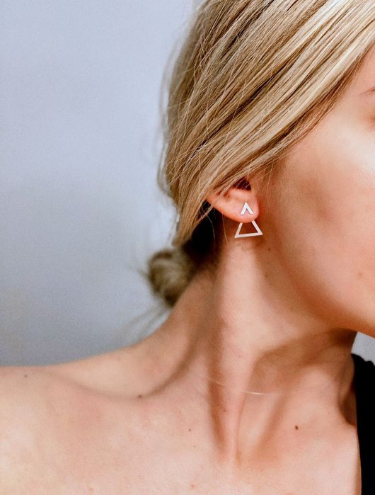 Cercei argint model deosebit