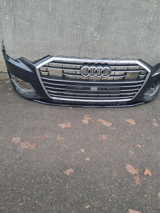 Bara față + grila centrala Audi A6 2018-2023