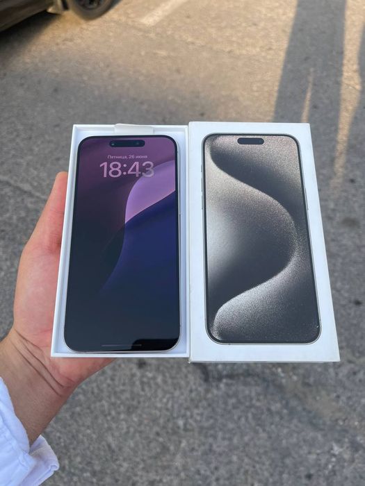 iPhone 15 pro max 512 aybi yoq