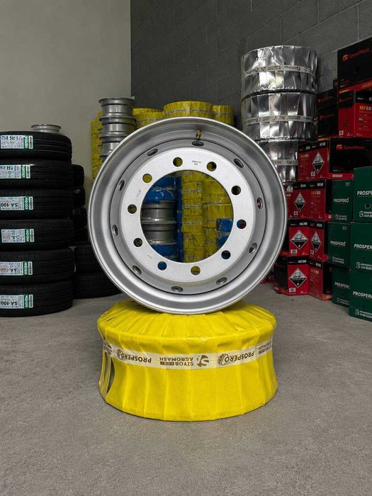 Yuk mashinalar uchun 22.5x11.75, 17.5x6.00 va boshqa razmerda diskalar