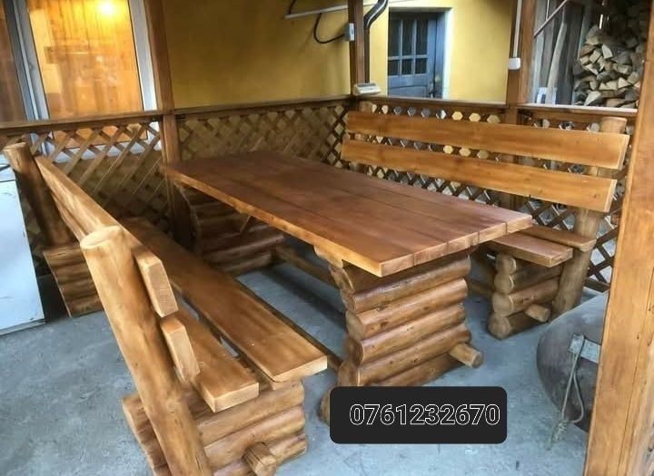 Leagăne mese și diverse din lemn