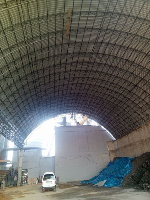 Konteyner mahsulotidan tom va binoyizni tom qismini yopib beramiz