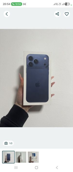 Iphone 17 Pro Max 5G Deep Blue 512Gb Sim Fizic NOU Sigilat