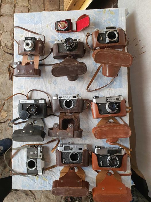 Фотоаппараты СССР ретро винтаж