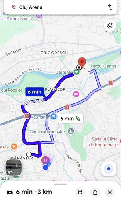 Apartament 3 camere integral – 20 min de mers pe jos de Cluj Arena (Perioada Untold, 6-9 August)