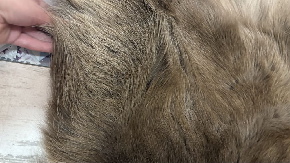 Естествена кожа от северен елен нова