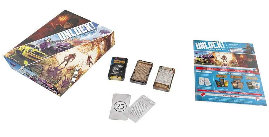 Настолна игра Unlock! Legendary Adventures, италианска версия