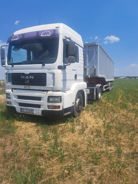 Vând ansamblu cereale  Man tga 460+ semiremorca sdc