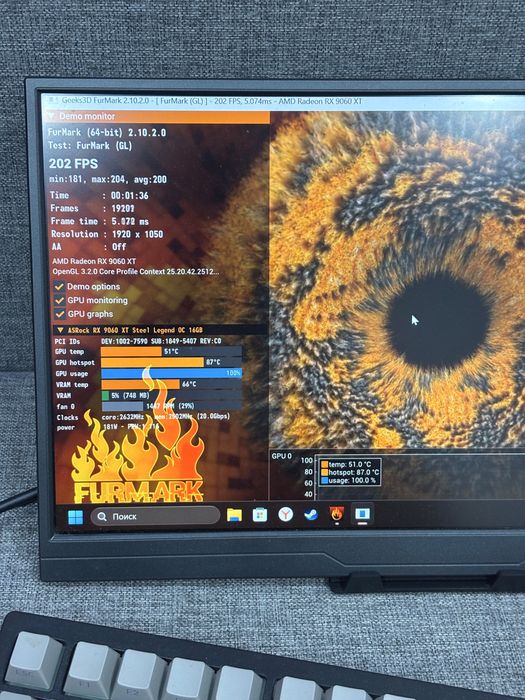Пк, Игровой компьютер rx 9060xt