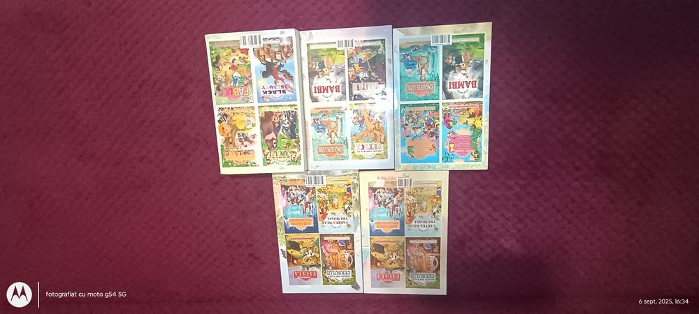 Vând pachet de 5 cărți din ediție ILUSTRATA