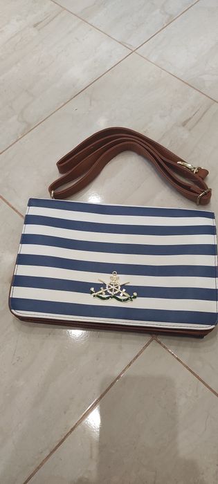 Дамска чанта морска