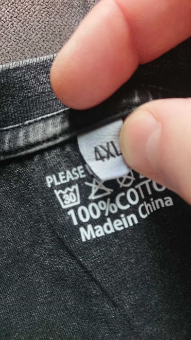 Памучна тениска с къс ръкав