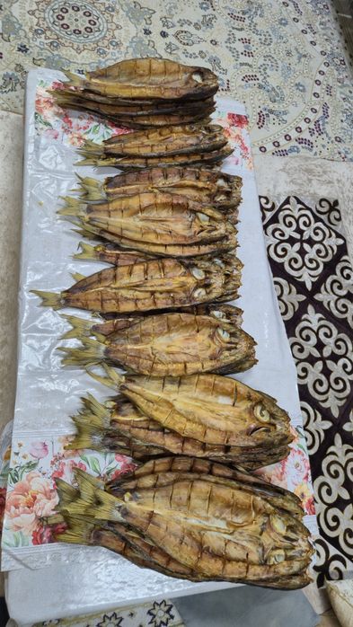Копченый сом,Толстолоб, кефаль итд.