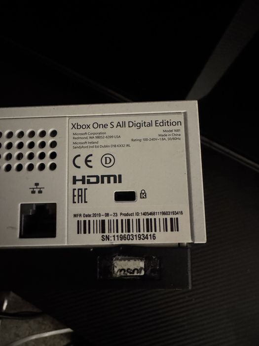 xbox one s digital