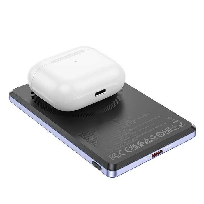 Borofone BJ50 2 в 1 Ультра Тонкий 5000 mAh PD-20W Power Bank iPhone 16