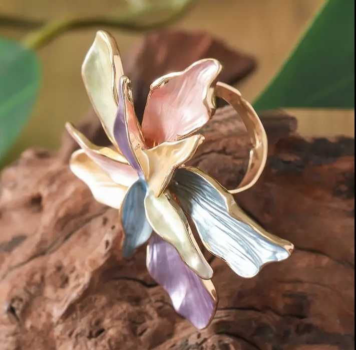 Комплект колие с пръстен ново