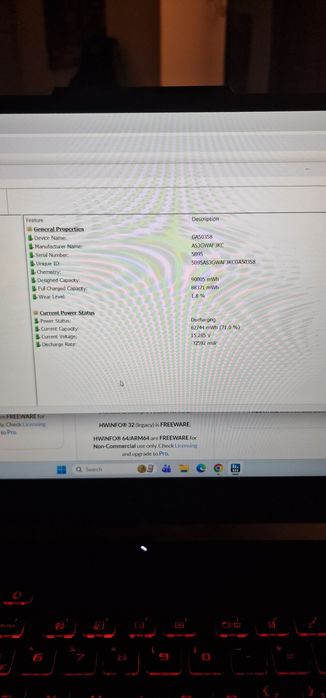 Laptop Gaming ASUS TUF F15 FX507VU – NOU– i7-13620H / RTX 4050 6GB