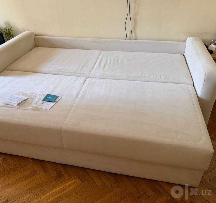Диван-кровать LOKO Pro Askona, еврокнижка, ящик для белья
