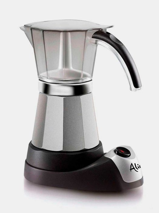 Кофеварка гейзерная Delonghi EMFM6.B объем резервуара 0.3 литра!