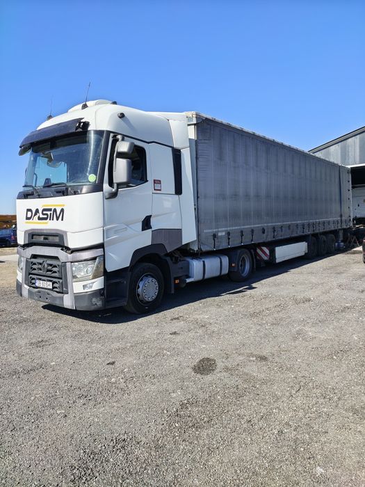 Camion Renault T 480 +semiremorca krone mega