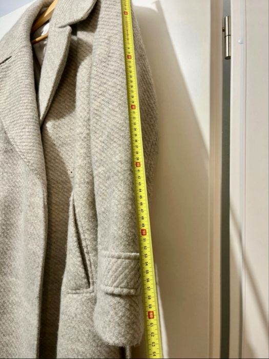Palton cu lana colectie premium H&M