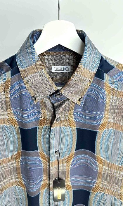 Шелковая рубашка ZILLI